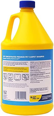 ZEP INC Carpet Shampoo 128 Fl Oz