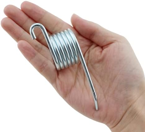2PCS 80x30mm Replacement Silver Compression Spring for Commercial Mop Buckets