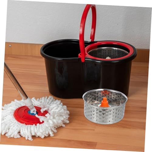 Rotary Mop Bucket Dry Basket - Stainless Steel Strainer