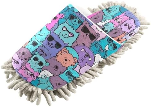 Zhirexin Cute Panda Cleaning Slippers