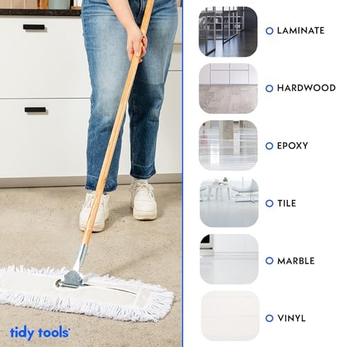Tidy Tools Commercial Dust Mop for Hardwood Floors