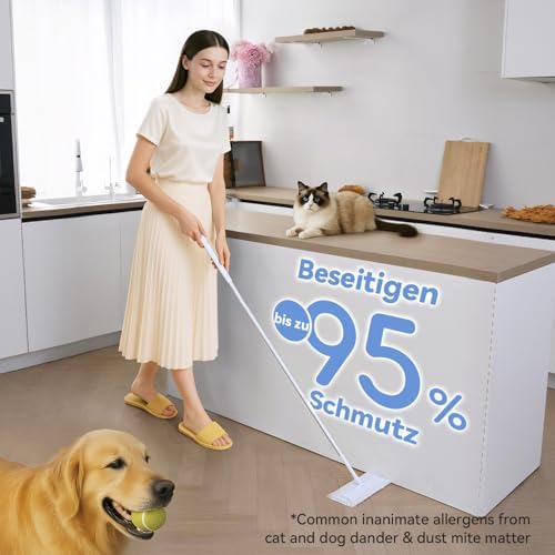 JOJOCLEAN 2-in-1 Dry Wet Floor Mop Kit