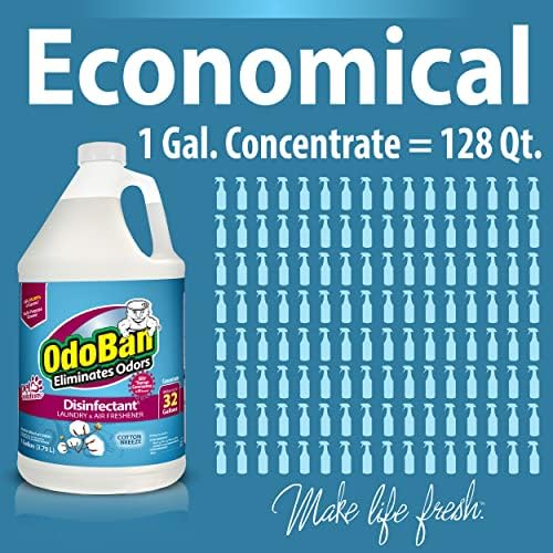 OdoBan Disinfectant with Cotton Breeze Scent 2 Gallons