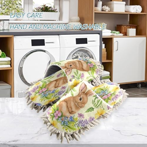 Bulletgxll Mopping Slippers with Microfiber Pad