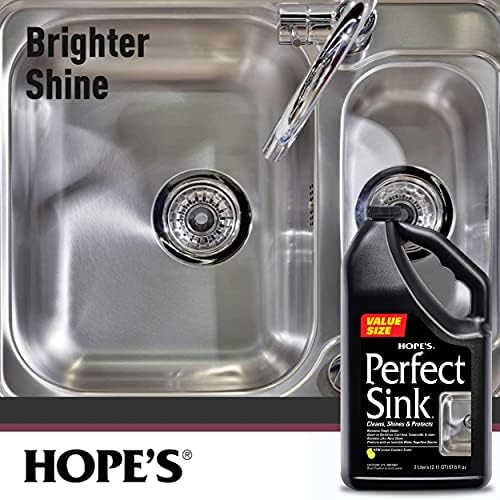 HOPES Perfect Sink Cleaner Polish Multi-Surface Water-Repellant Stain Removal Value Size