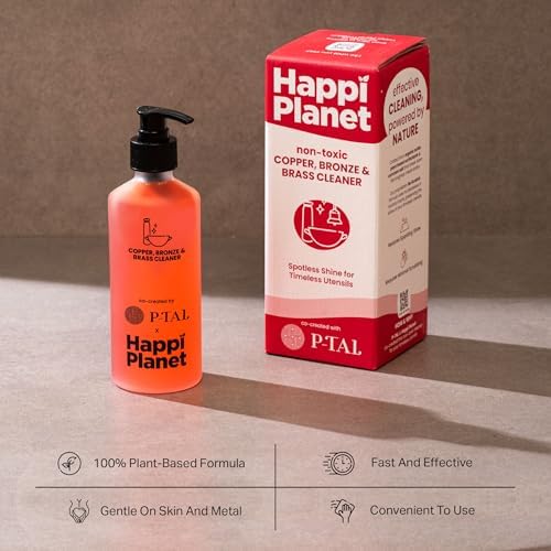P-TAL Brass Cleaner Instant Copper Cleaner 10 Fl Oz