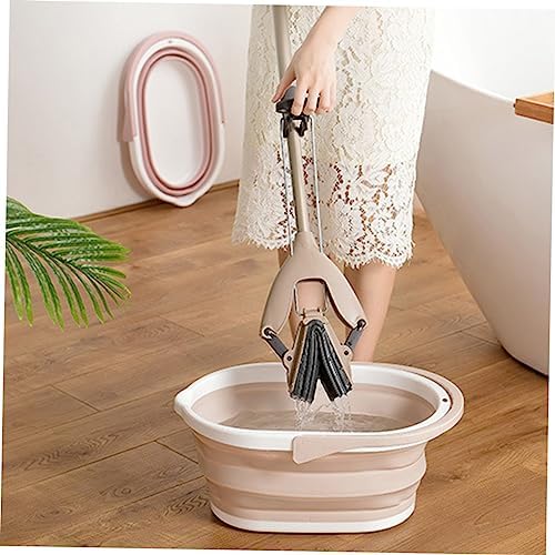 Folding Mop Bucket for Floor Cleaning