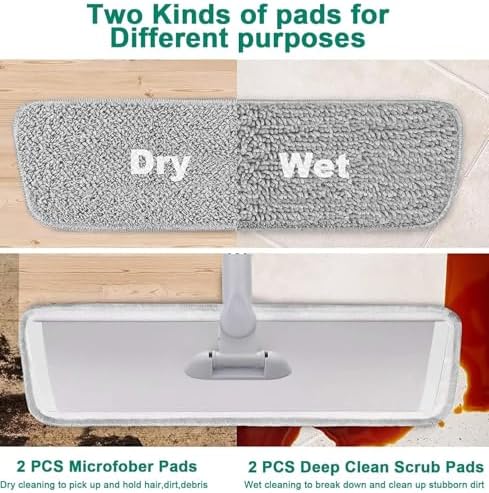 175 Microfiber Mop with 51 Adjustable Handle