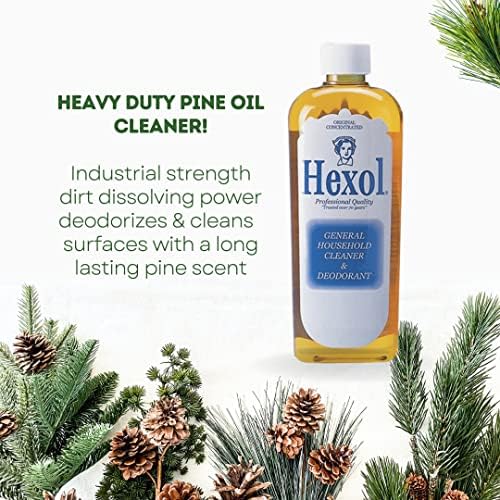 Hexol Deodorant Cleaner 16 Fl Oz x 6 Bottles