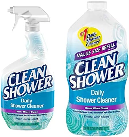 Clean Shower Daily Cleaner - No Scrub
