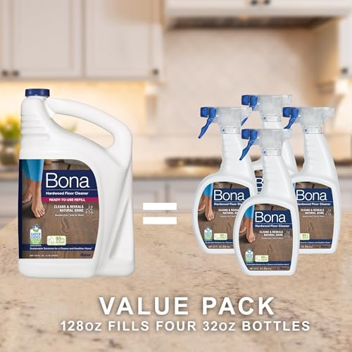 Bona Hardwood Floor Cleaner Refill - 128 fl oz