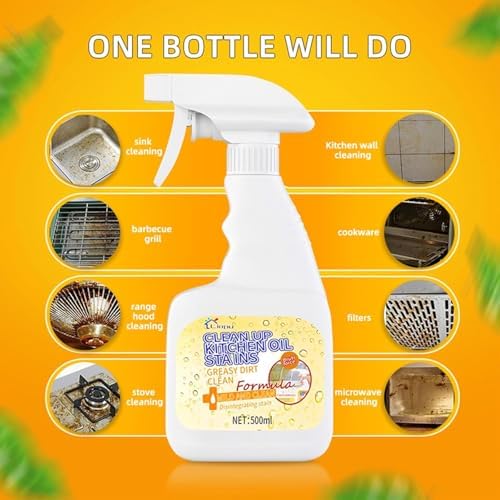 3-Pack All Purpose Cleaner Spray for Kitchen Bathroom and More