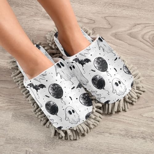 Zhirexin Microfiber Mop Slippers for Floor Cleaning
