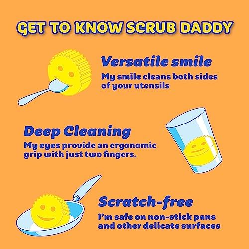 Scrub Daddy Sponges Cif All Purpose Cleaner - Lemon