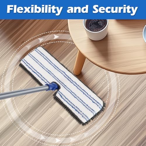 Masthome Microfiber Flip Mop with Stainless Steel Handle