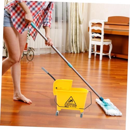 PACKOVE Mop Bucket with Side Press and Wheels