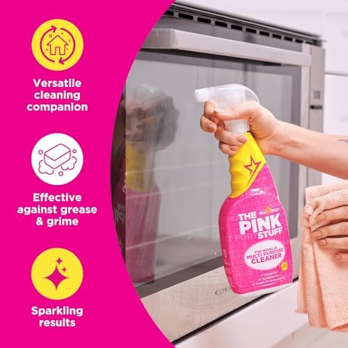 Stardrops The Pink Stuff Cleaning Bundle 3-Pack Multi-Purpose Paste Spray Cream
