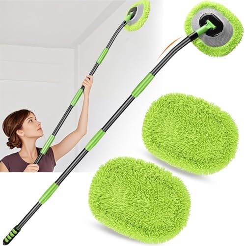 Dowos Wall Cleaner with 15 Elbow Extension Pole