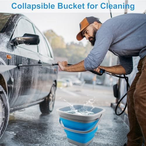 Collapsible Mop Bucket and Ice Bucket 5L Household Cleaning Tool