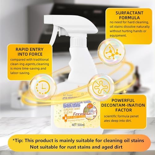 3-Pack All Purpose Cleaner Spray for Kitchen Bathroom and More