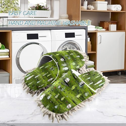 Zhirexin Cartoon Animal Mopping Slippers 1