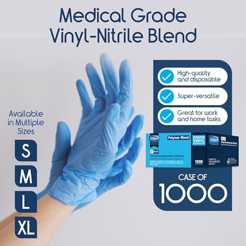Inspire Nitrile-Vinyl Blend Disposable Gloves
