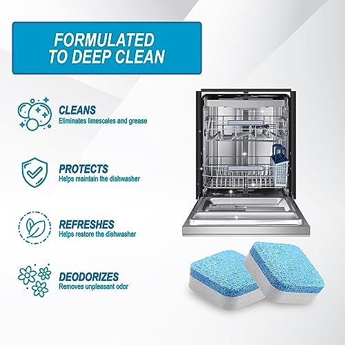 Air Jungles Dishwasher Cleaner Tablets 24 Count