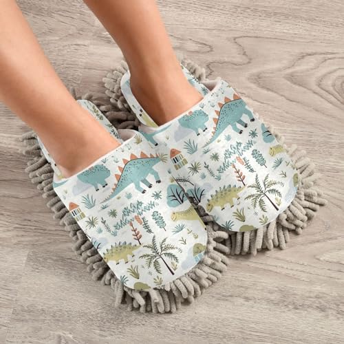Bulletgxll Mopping Slippers with Microfiber Chenille