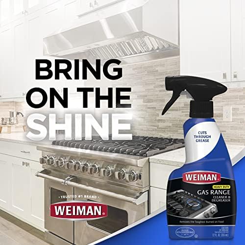 Weiman Gas Range Cleaner and Degreaser 1 Count