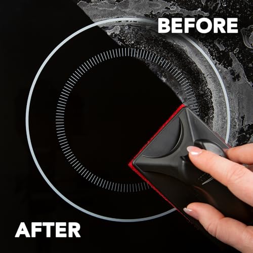 Weiman Cooktop Cleaner Kit - 3 Piece Glass and Ceramic Cooktop Set