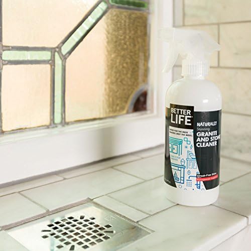 Better Life Granite Cleaner and Polish - 16oz Pack of 2 PomegranateGrapefruit