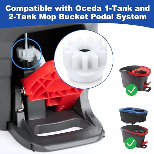 4 Pcs Spin Mop Bucket Gear Replacement for O Cedar