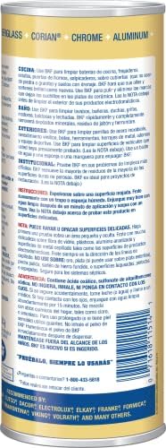 Bar Keepers Friend Powder Cleanser 21 oz - Multipurpose Cleaner for Kitchen Bathroom More