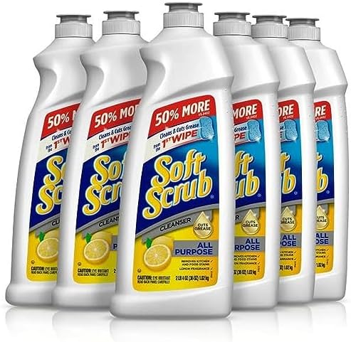 Soft Scrub All Purpose Cleaner Lemon 36 Fl Oz 6 Count 1