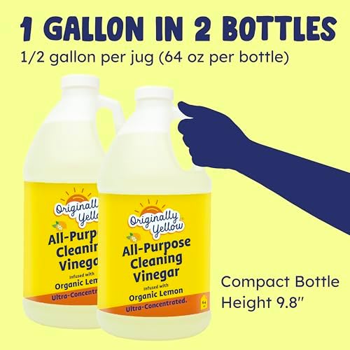 Originally Yellow All-Purpose Cleaner 128 Oz Plant-Based Safe No Harsh Chemicals