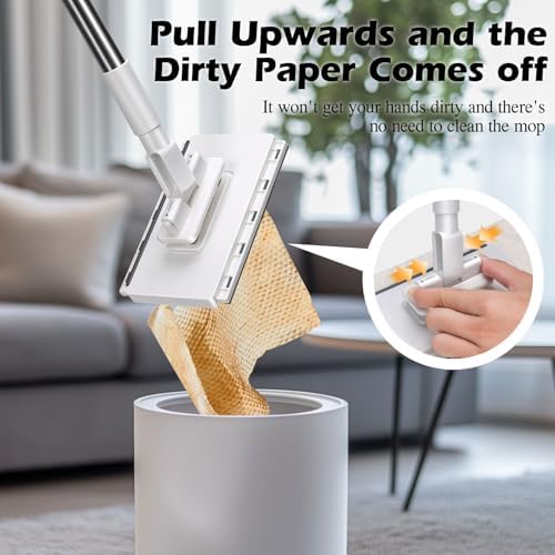 Masthome Mini Dust Mop with 360 Rotating Head