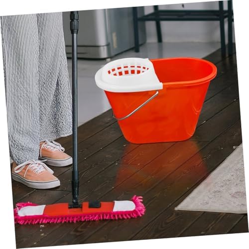 3pcs Plastic Mop Bucket with Draining Basket