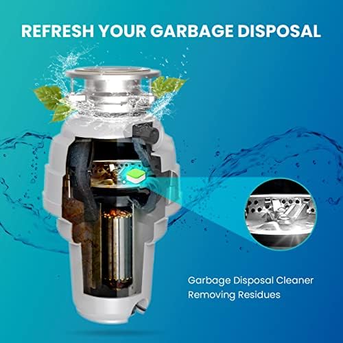 Maravello Garbage Disposal Cleaner 28 Tablets One Year Supply
