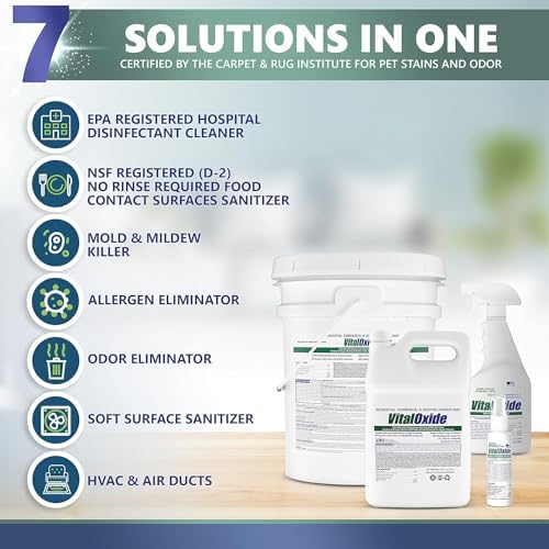 Vital Oxide 1 Gallon All-Purpose Cleaner Disinfectant