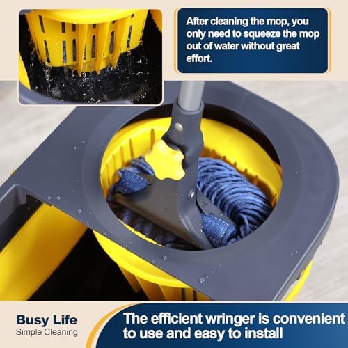 Yocada Commercial Mop Bucket with Wringer 1