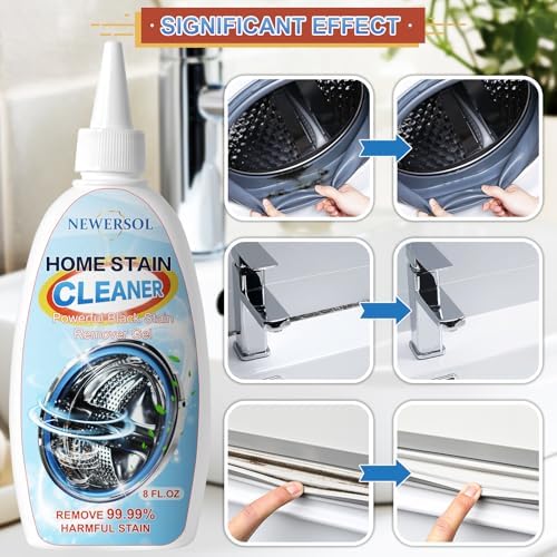 NEWERSOL Black Stain Remover Gel 8 Fl Oz