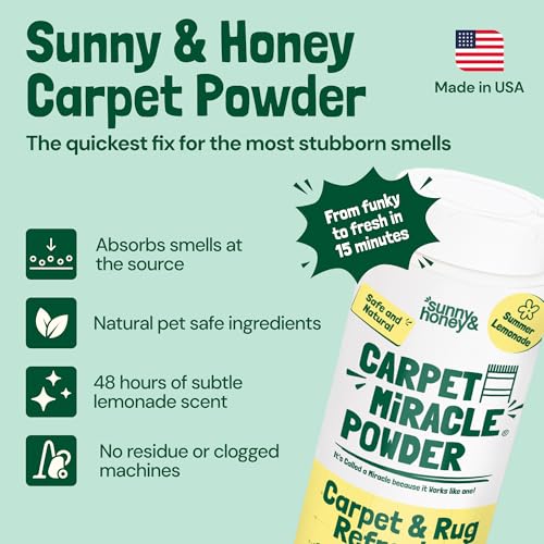 Sunny Honey Carpet Miracle Powder - 20 oz Lemonade Scent