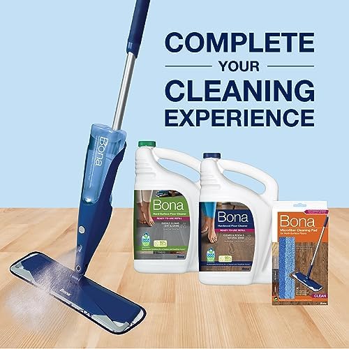 Bona Microfiber Cleaning Pads 3 Pack for Hardwood Floors