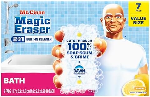 Mr Clean Magic Eraser Sponge 7ct Bathroom Cleaner