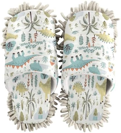 Bulletgxll Mopping Slippers with Microfiber Chenille
