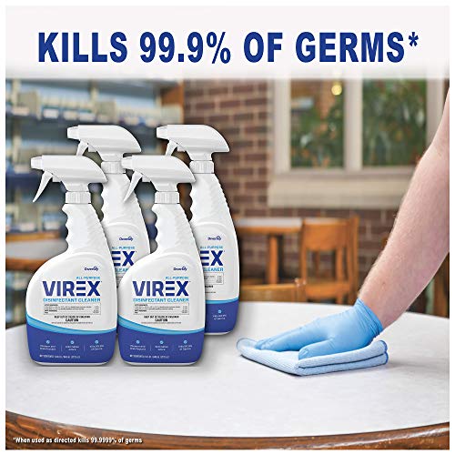 VIREX Diversey CBD540540 All Purpose Disinfectant Cleaner - 32 Ounce Pack of 4
