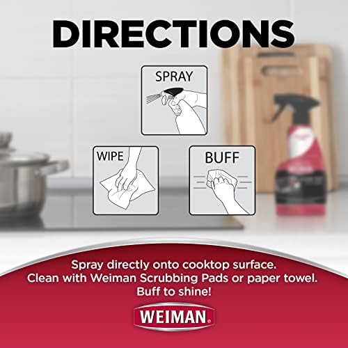 Weiman Cooktop Cleaner Polish 12 oz 2 Pack 1