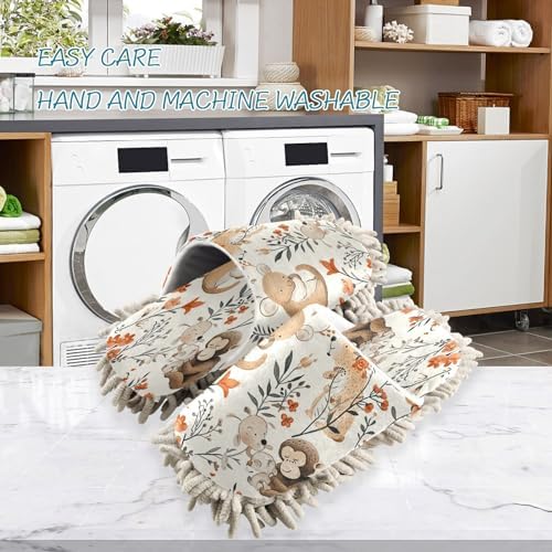 Zhirexin Cartoon Animal Kitchen Cleaning Slippers