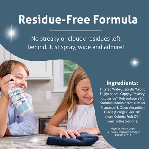 Therapy Granite Cleaner Kit with Microfiber
