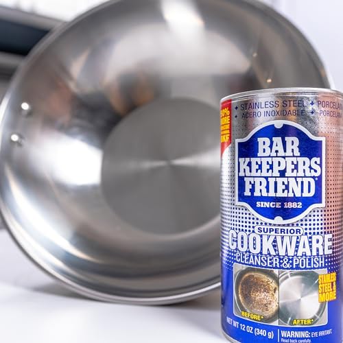 Bar Keepers Friend Cookware Cleanser Polish 2 Pack 12 Oz